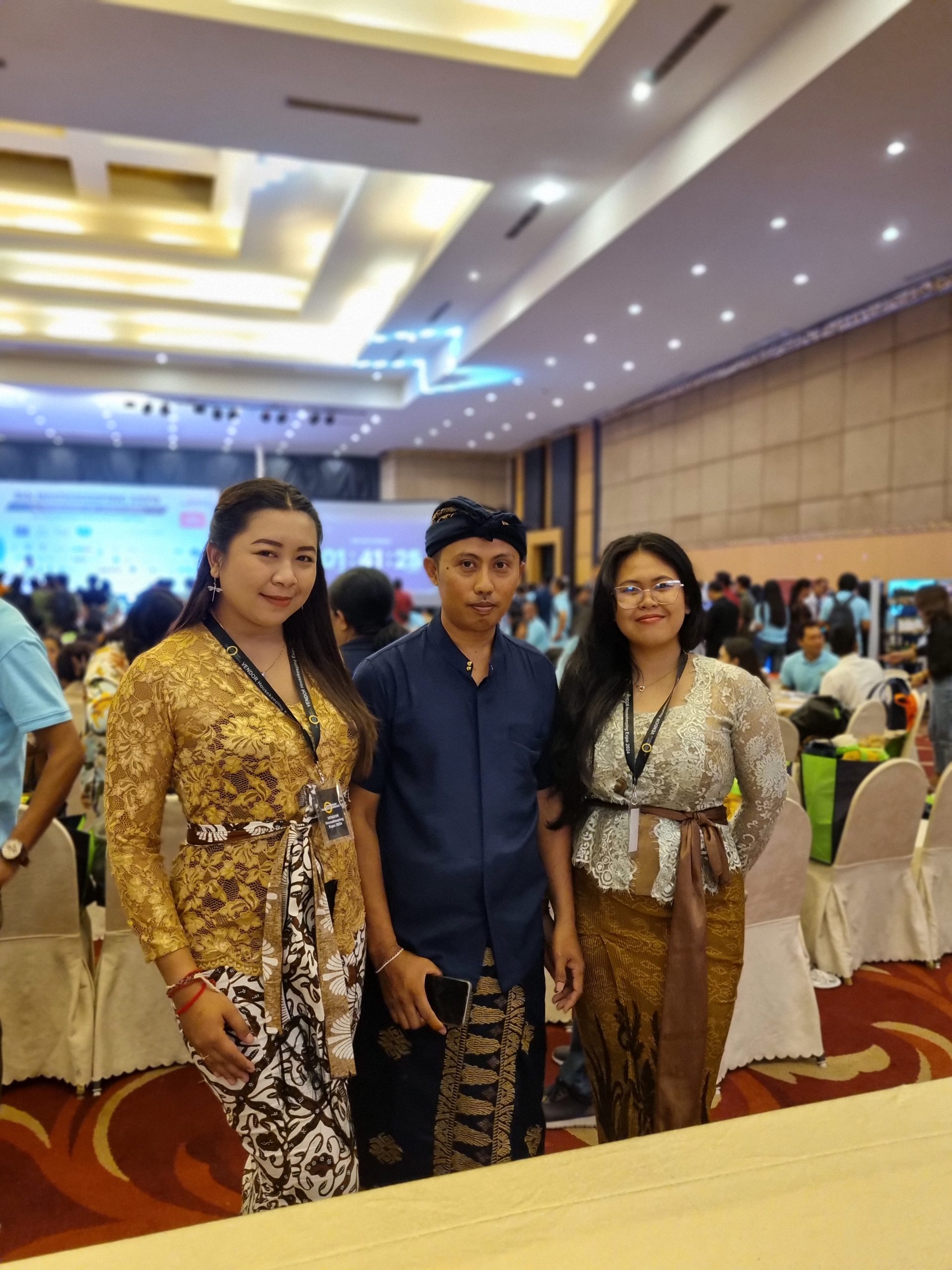 Extending our humble hospitality at HCI Bali Housekeeping Expo 2024