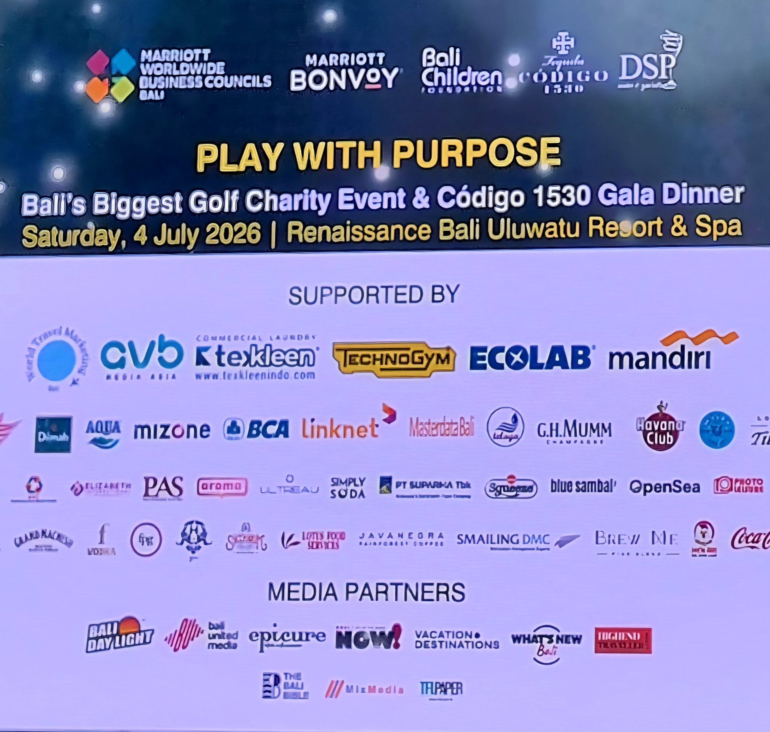 We “Play with Purpose”